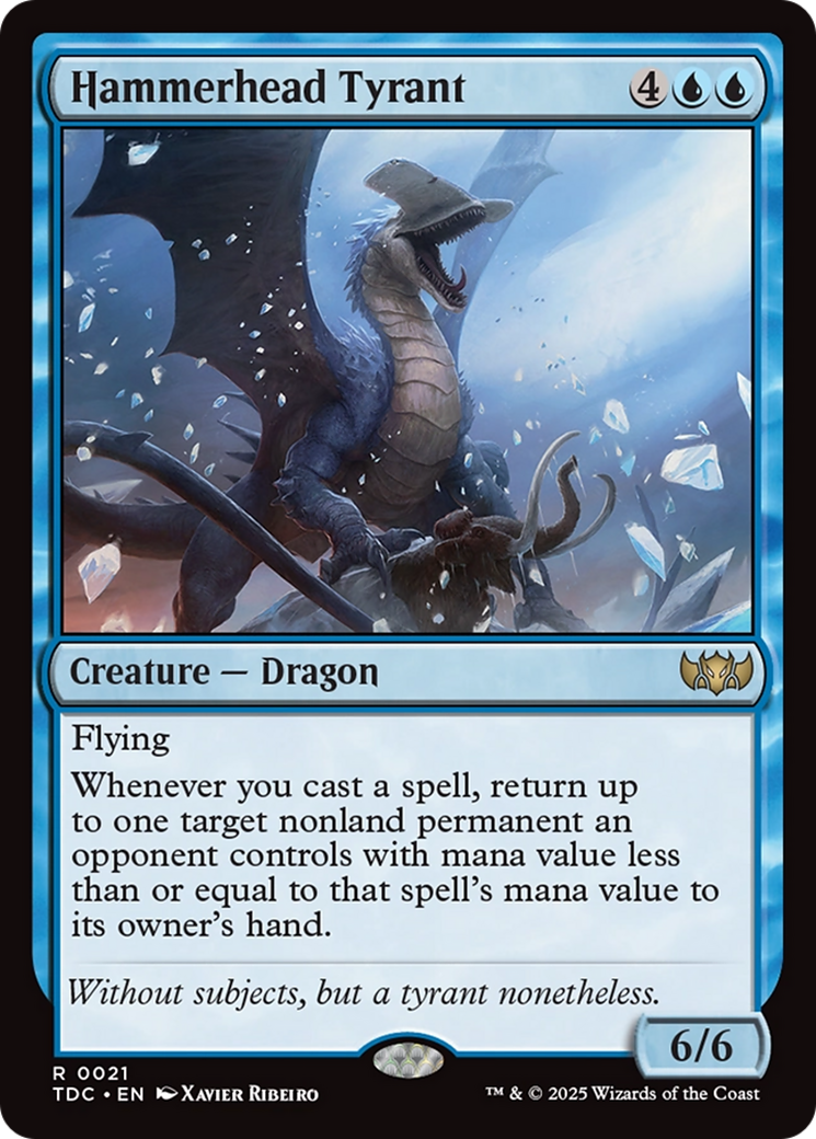 Hammerhead Tyrant [Tarkir: Dragonstorm Commander] | Gamers Paradise