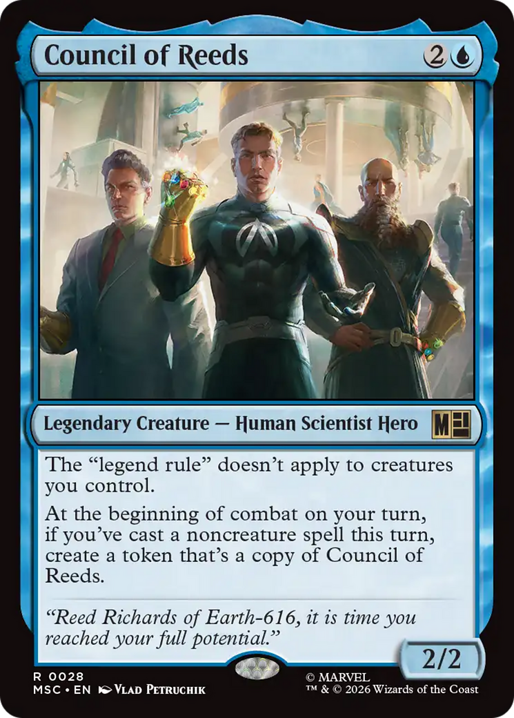 Council of Reeds (Surge Foil) [Marvel Super Heroes Commander] | Gamers Paradise