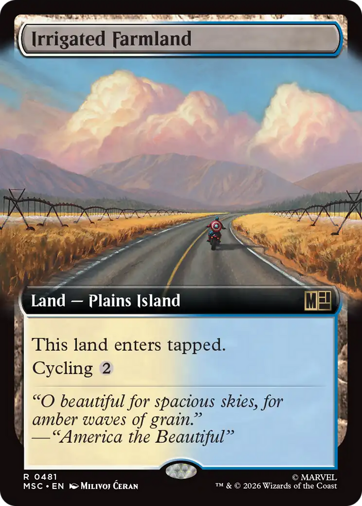 Irrigated Farmland (Extended Art) [Marvel Super Heroes Commander] | Gamers Paradise