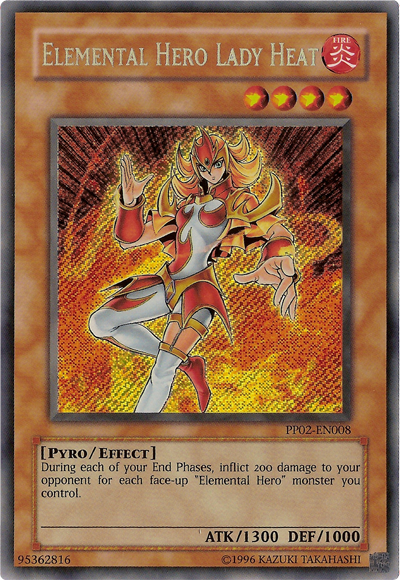 Elemental Hero Lady Heat [PP02-EN008] Secret Rare | Gamers Paradise