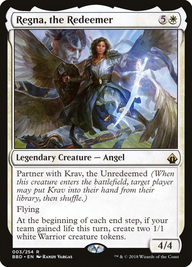 Regna, the Redeemer [Battlebond] | Gamers Paradise