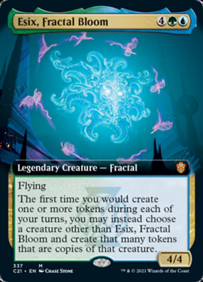 Esix, Fractal Bloom (Extended Art) [Commander 2021] | Gamers Paradise