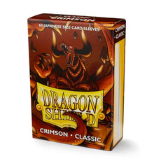 Dragon Shield: Japanese Size 60ct Sleeves - Crimson (Classic) | Gamers Paradise