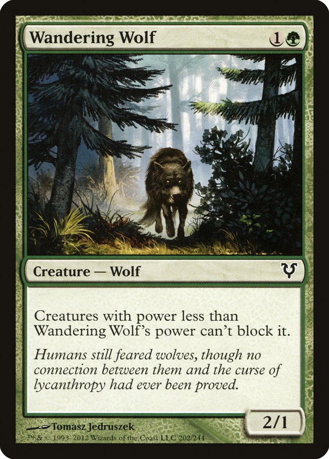 Wandering Wolf [Avacyn Restored] | Gamers Paradise
