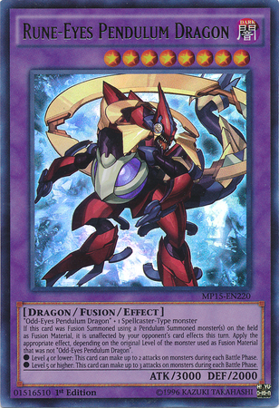 Rune-Eyes Pendulum Dragon [MP15-EN220] Ultra Rare | Gamers Paradise