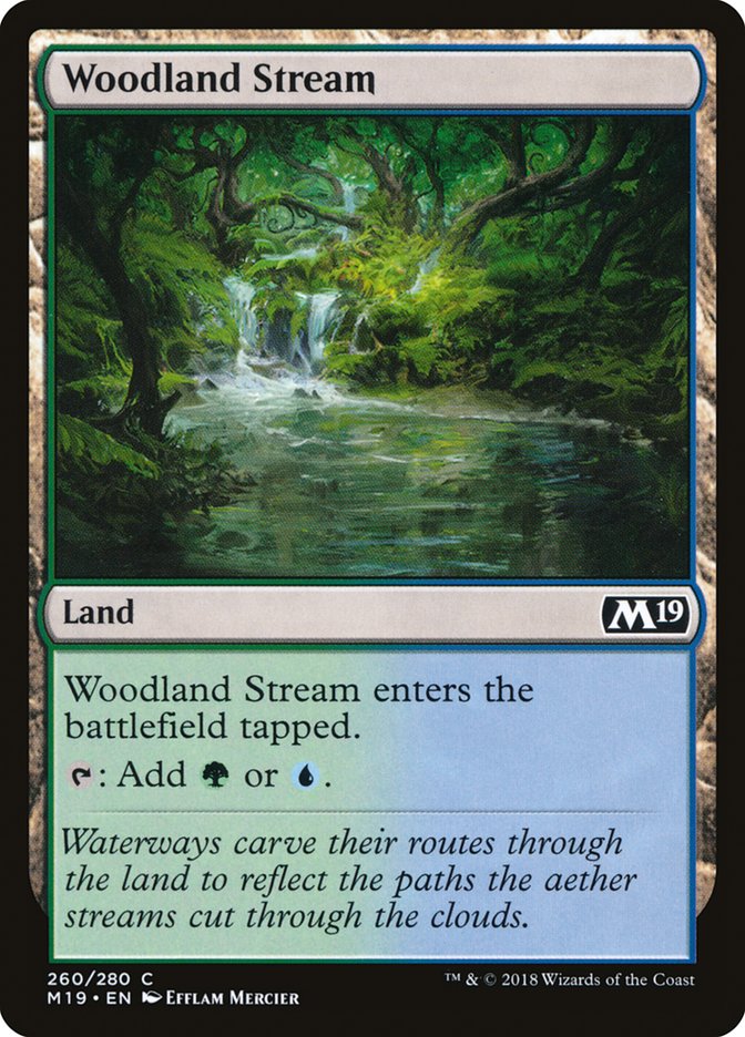 Woodland Stream [Core Set 2019] | Gamers Paradise