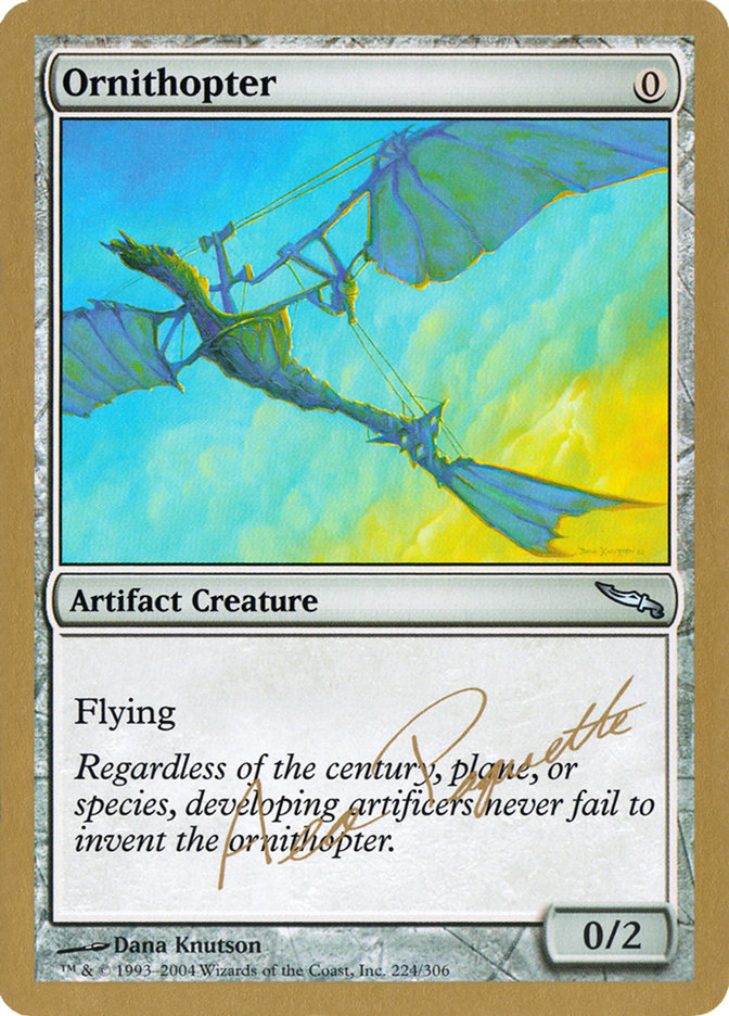 Ornithopter (Aeo Paquette) [World Championship Decks 2004] | Gamers Paradise