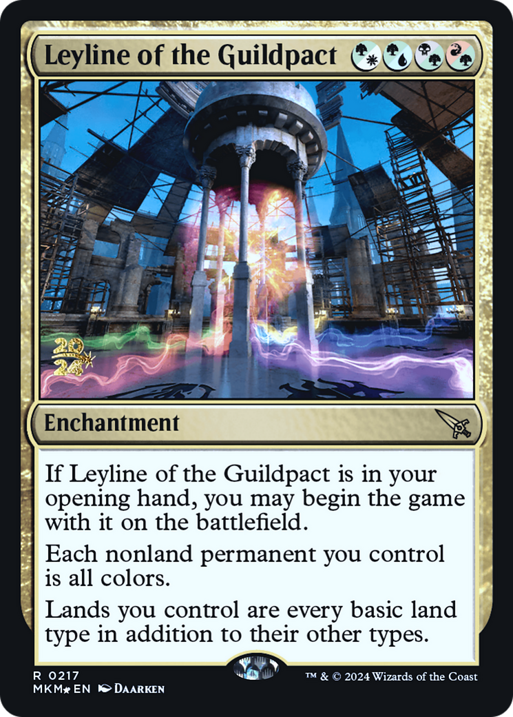 Leyline of the Guildpact [Murders at Karlov Manor Prerelease Promos] | Gamers Paradise