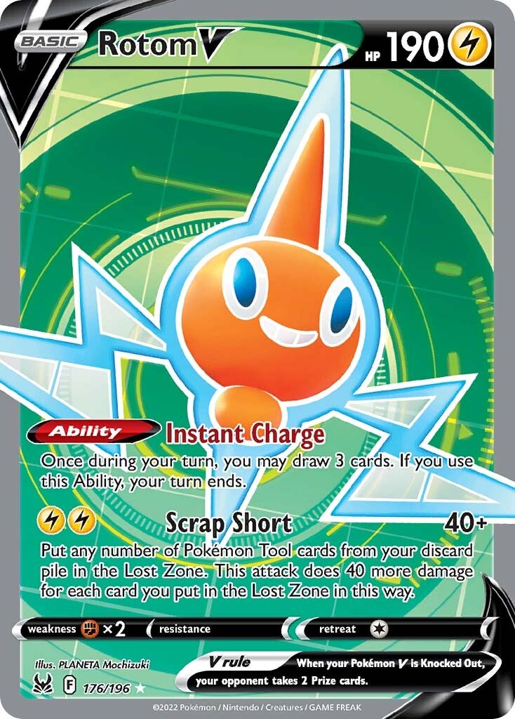 Rotom V (176/196) [Sword & Shield: Lost Origin] | Gamers Paradise