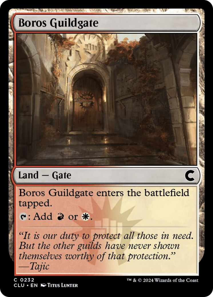 Boros Guildgate [Ravnica: Clue Edition] | Gamers Paradise