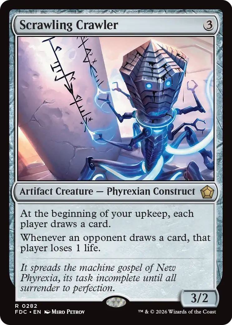 Scrawling Crawler [Foundations Commander] | Gamers Paradise