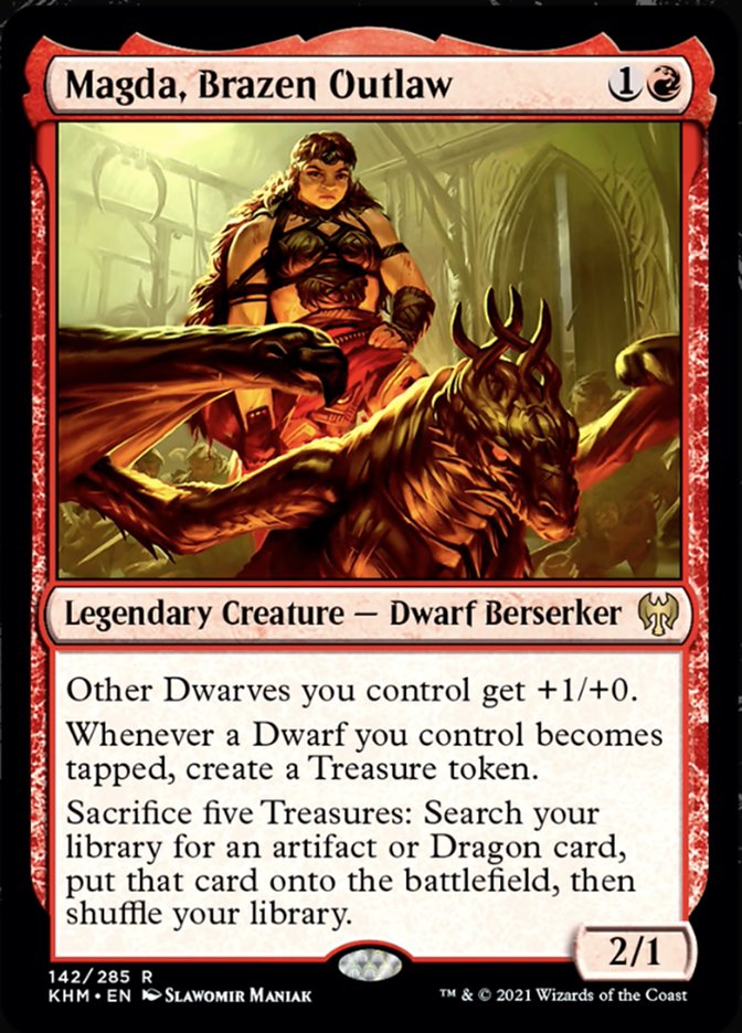 Magda, Brazen Outlaw [Kaldheim] | Gamers Paradise