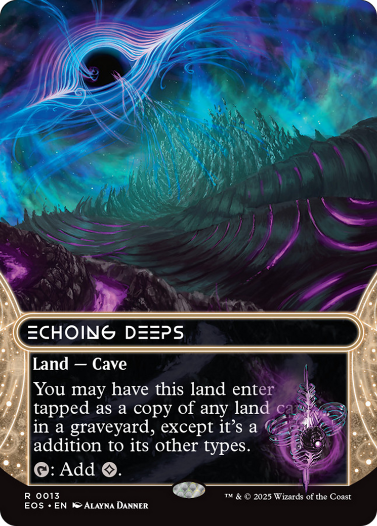 Echoing Deeps (0013) (Borderless) [Edge of Eternities: Stellar Sights] | Gamers Paradise