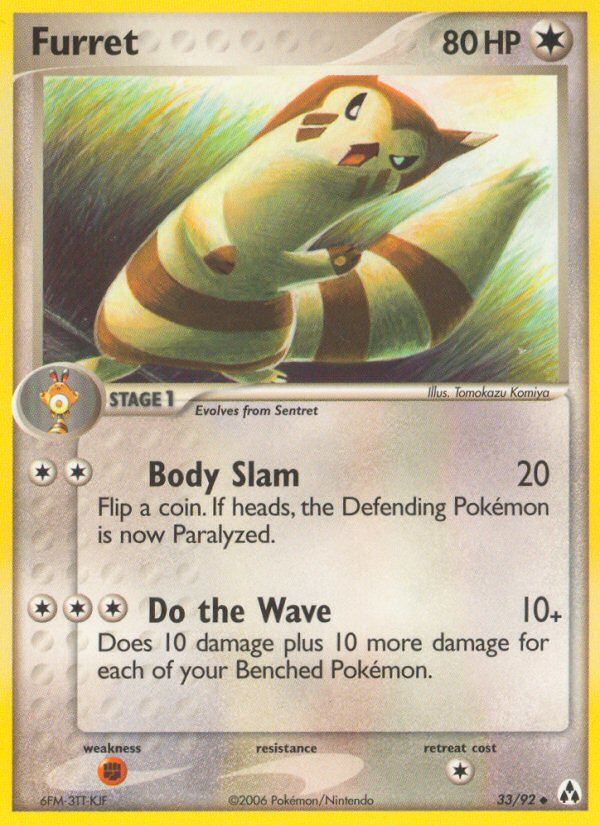 Furret (33/92) [EX: Legend Maker] | Gamers Paradise
