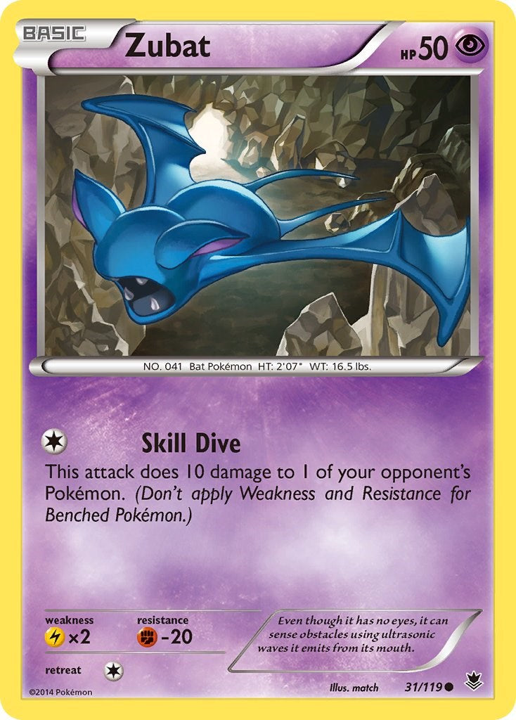 Zubat (31/119) [XY: Phantom Forces] | Gamers Paradise
