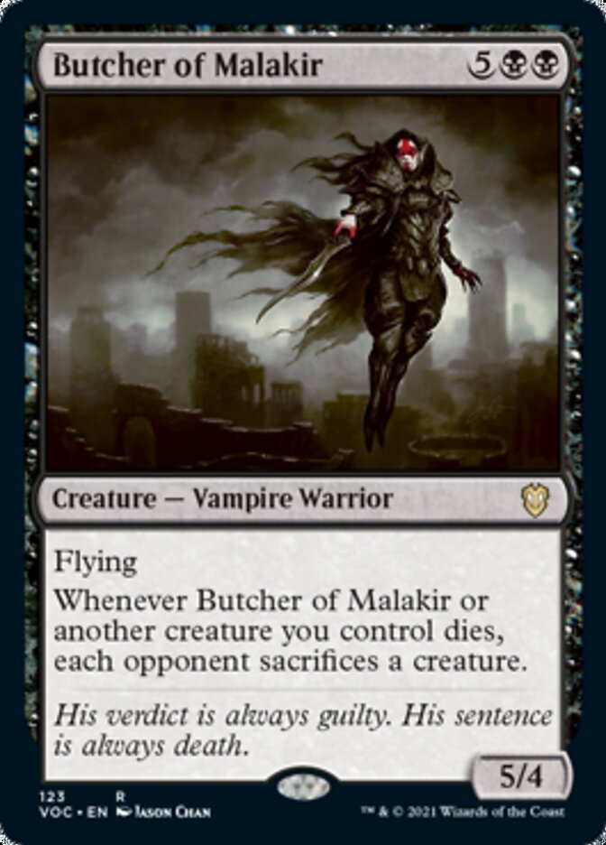 Butcher of Malakir [Innistrad: Crimson Vow Commander] | Gamers Paradise