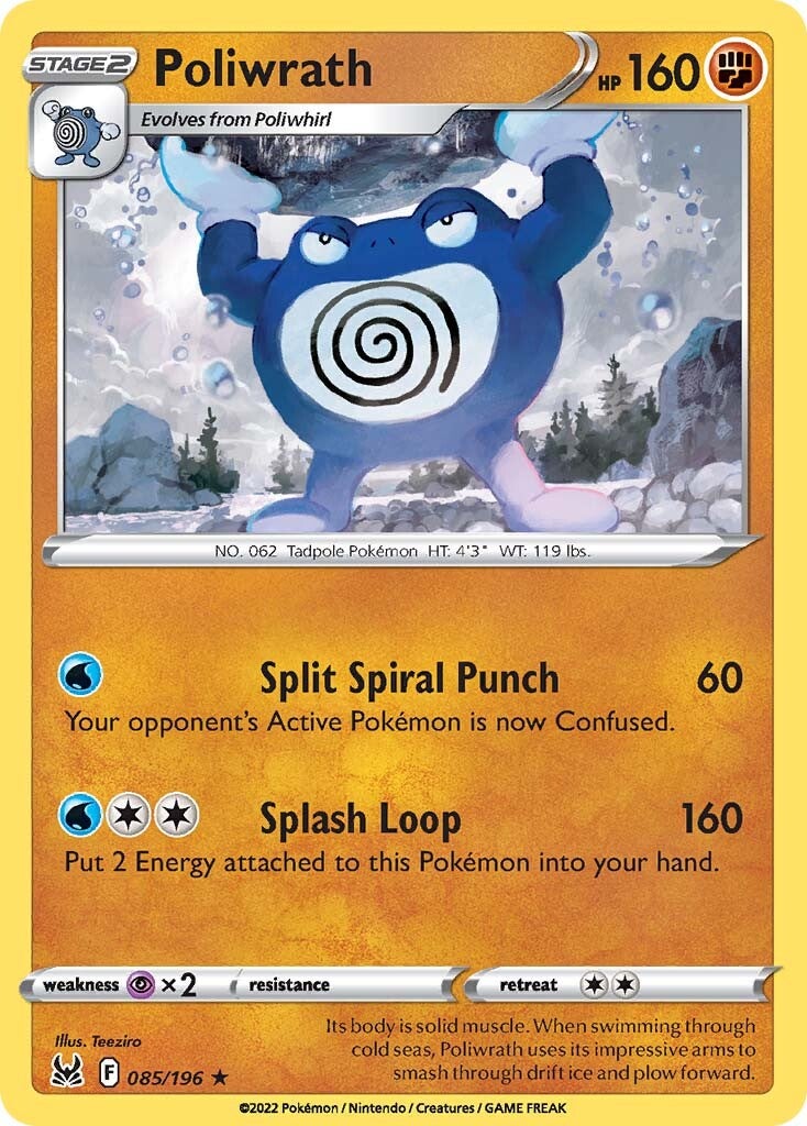 Poliwrath (085/196) [Sword & Shield: Lost Origin] | Gamers Paradise