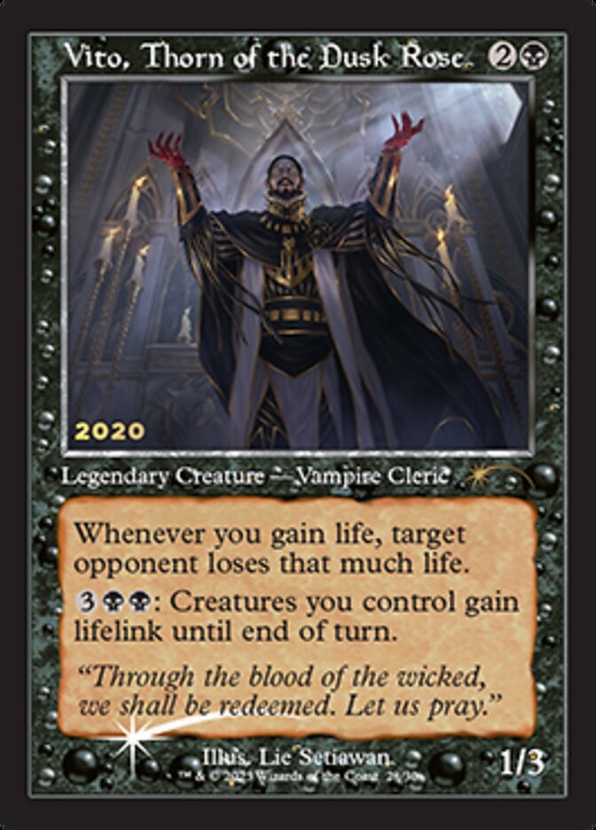 Vito, Thorn of the Dusk Rose [30th Anniversary Promos] | Gamers Paradise