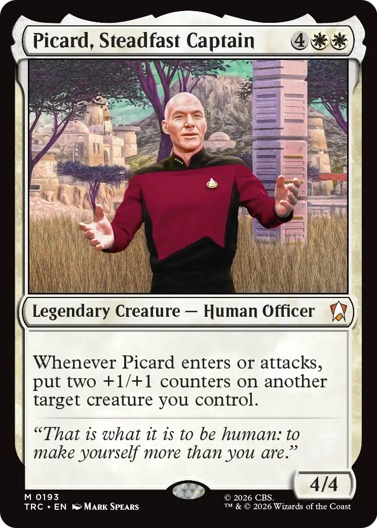 Picard, Steadfast Captain [Star Trek Commander] | Gamers Paradise