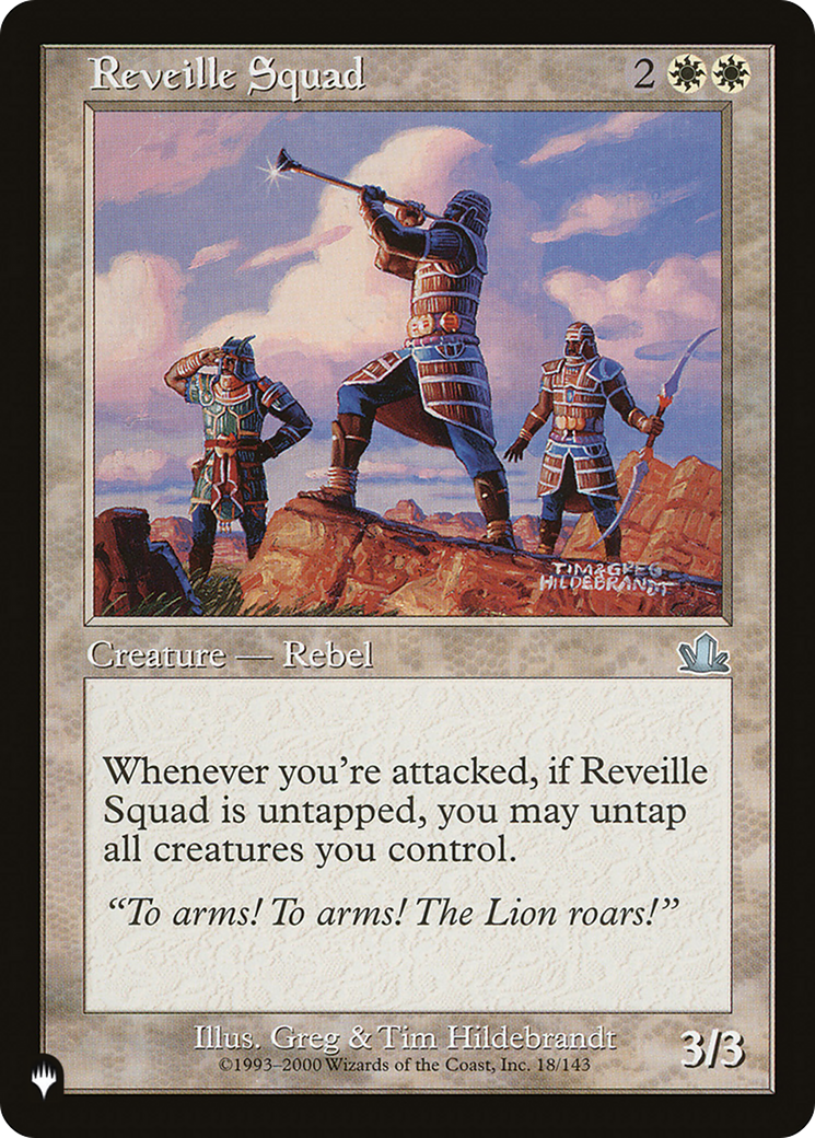 Reveille Squad [The List Reprints] | Gamers Paradise