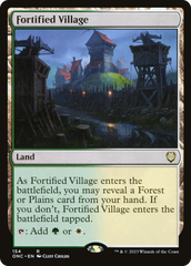 Fortified Village [Phyrexia: All Will Be One Commander] | Gamers Paradise