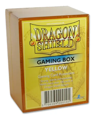 Dragon Shield: Strongbox - Yellow (Gaming Box) | Gamers Paradise