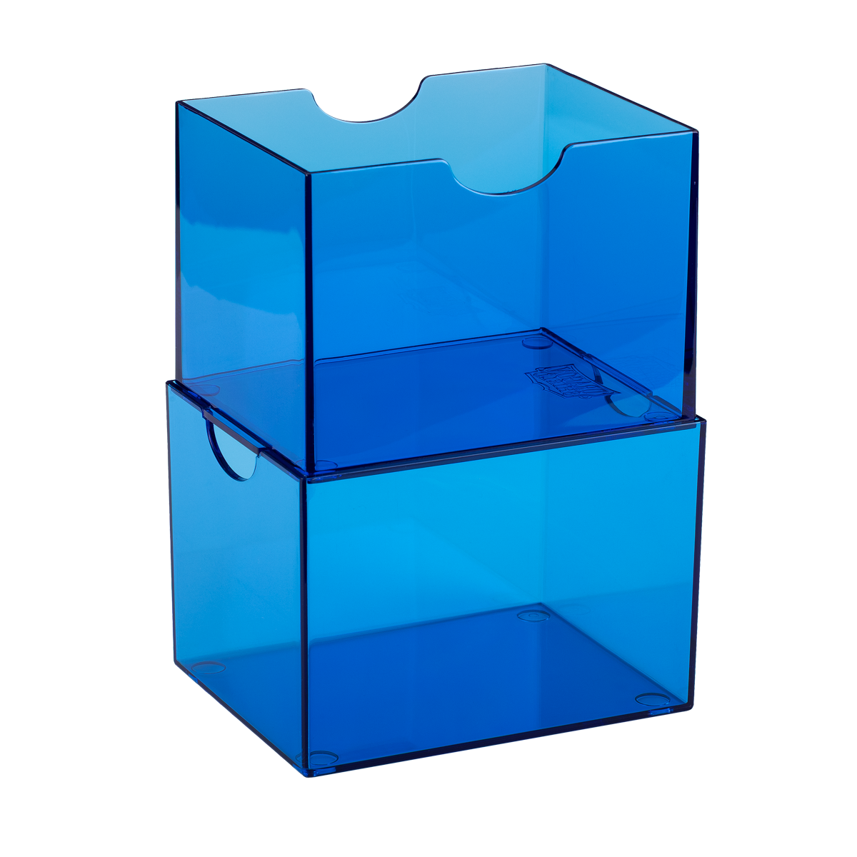 Dragon Shield: Strongbox - Clear Blue | Gamers Paradise