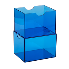 Dragon Shield: Strongbox - Clear Blue | Gamers Paradise