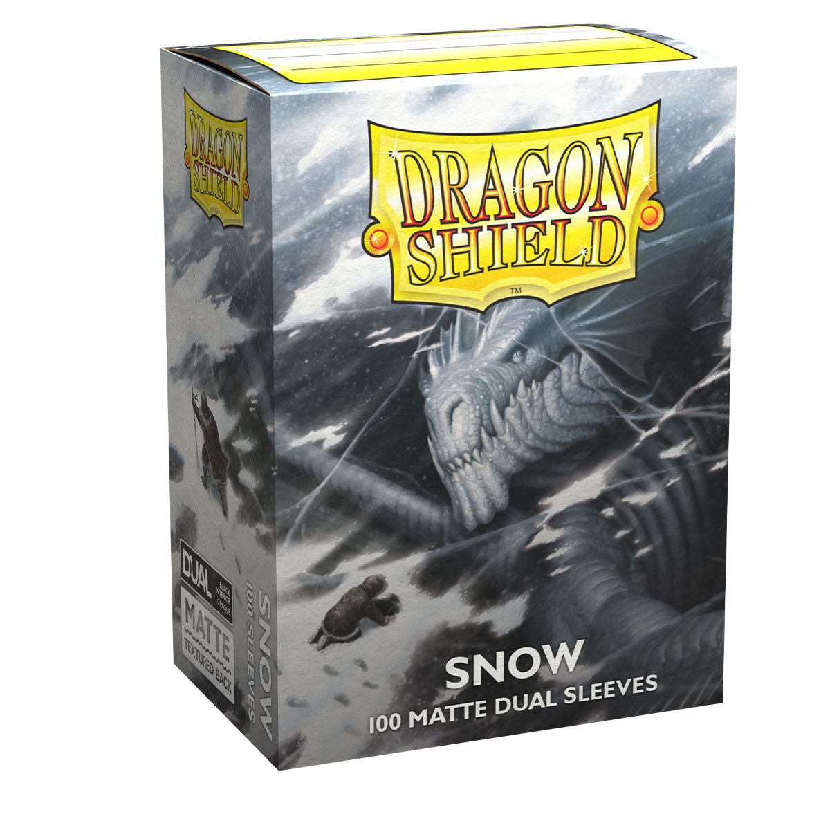 Dragon Shield: Standard 100ct Sleeves - Snow (Dual Matte) | Gamers Paradise