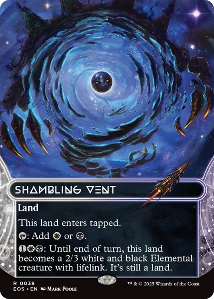 Shambling Vent (0038) (Borderless) [Edge of Eternities: Stellar Sights] | Gamers Paradise