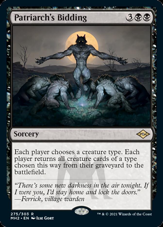 Patriarch's Bidding (Foil Etched) [Modern Horizons 2] | Gamers Paradise