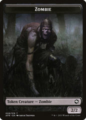 Devil // Zombie Double-Sided Token [Dungeons & Dragons: Adventures in the Forgotten Realms Tokens] | Gamers Paradise