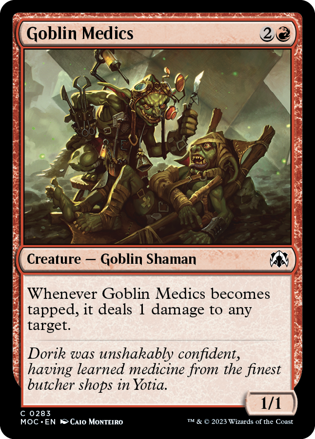 Goblin Medics [March of the Machine Commander] | Gamers Paradise