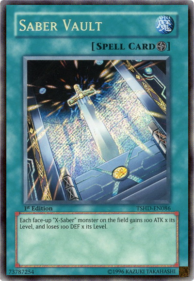 Saber Vault [TSHD-EN086] Secret Rare | Gamers Paradise