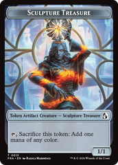 Sculpture Treasure // Beast Double-Sided Token [Reality Fracture Tokens] | Gamers Paradise