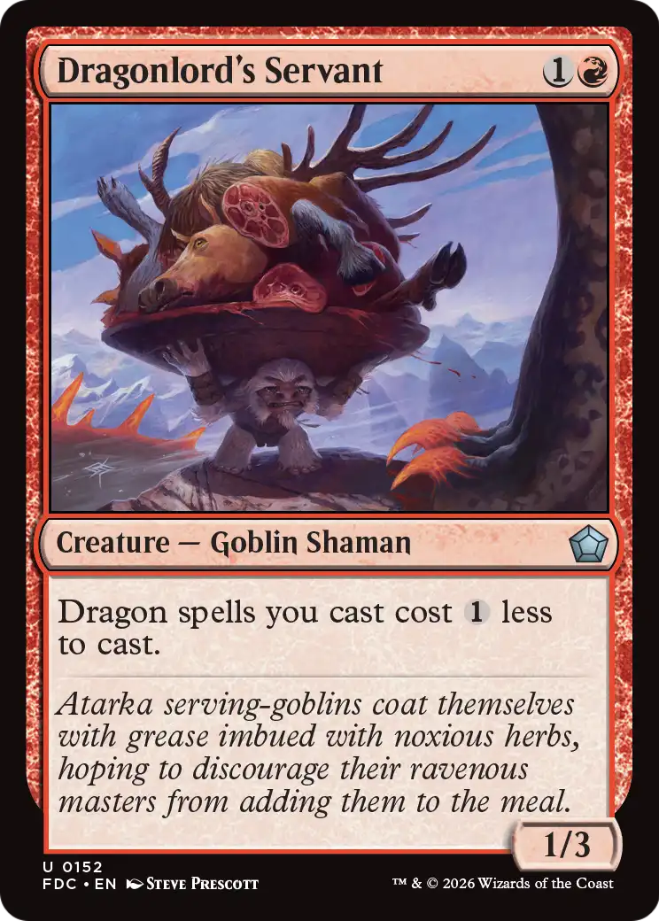 Dragonlord's Servant [Foundations Commander] | Gamers Paradise