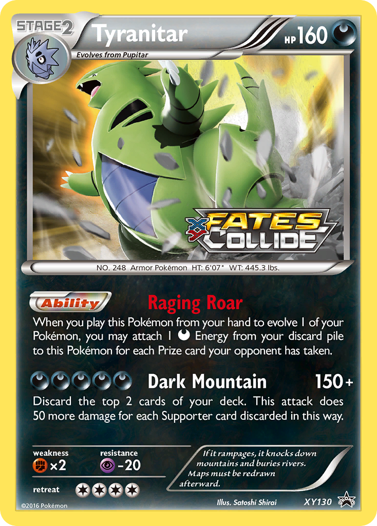 Tyranitar (XY130) [XY: Black Star Promos] | Gamers Paradise