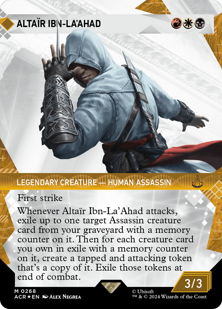 Altair Ibn-La'Ahad (Showcase) (Textured Foil) [Assassin's Creed] | Gamers Paradise