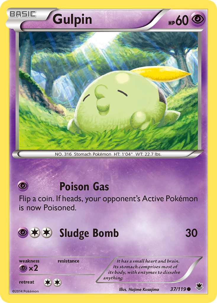 Gulpin (37/119) [XY: Phantom Forces] | Gamers Paradise
