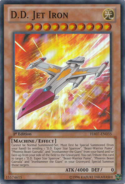 D.D. Jet Iron [HA07-EN035] Super Rare | Gamers Paradise