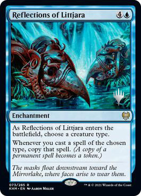 Reflections of Littjara (Promo Pack) [Kaldheim Promos] | Gamers Paradise