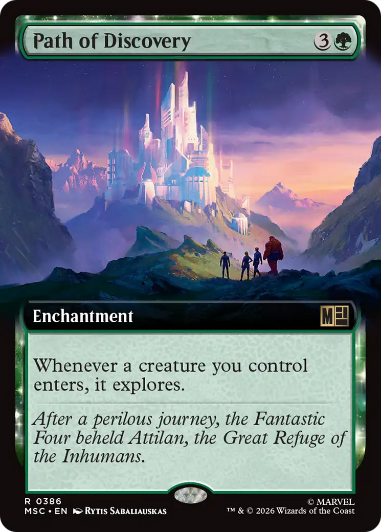 Path of Discovery (Extended Art) [Marvel Super Heroes Commander] | Gamers Paradise