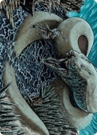 Koma, Cosmos Serpent 2 Art Card [Kaldheim Art Series] | Gamers Paradise
