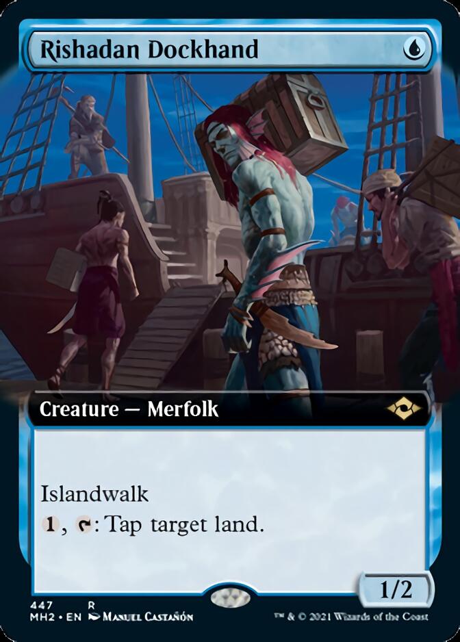 Rishadan Dockhand (Extended Art) [Modern Horizons 2] | Gamers Paradise