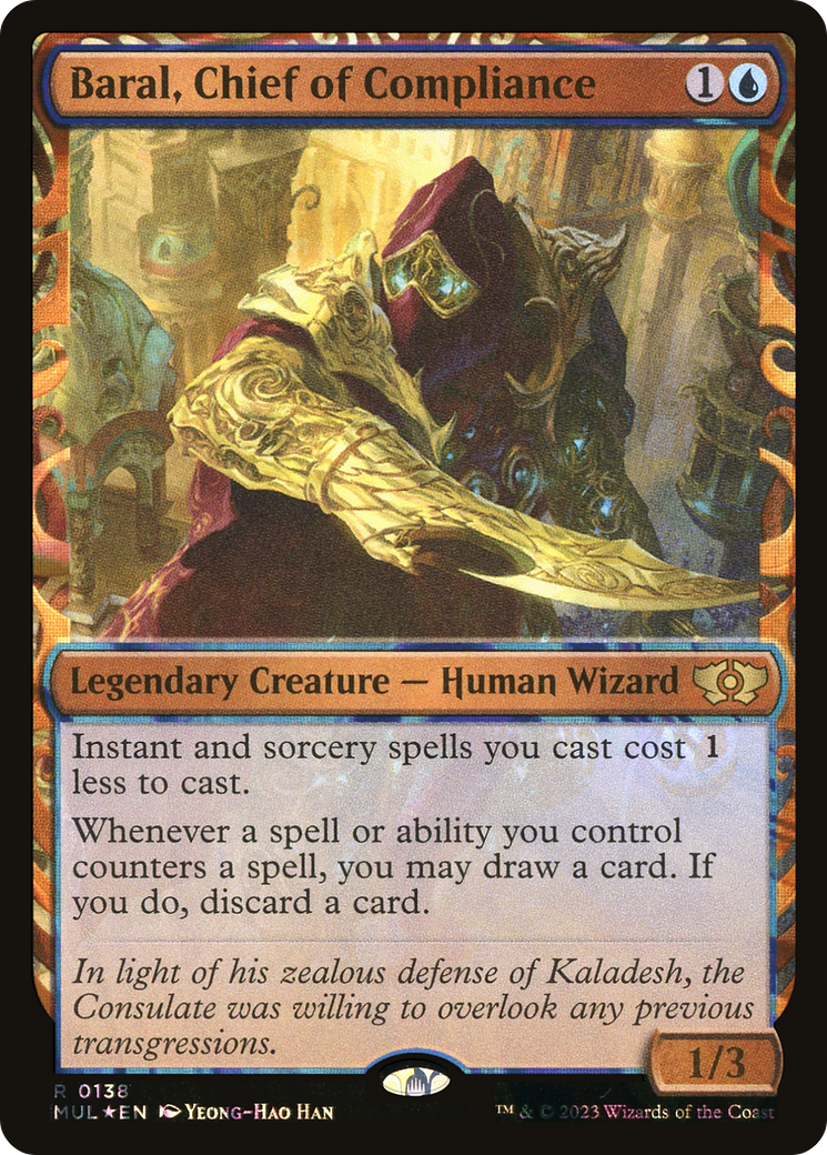Baral, Chief of Compliance (Halo Foil) [Multiverse Legends] | Gamers Paradise