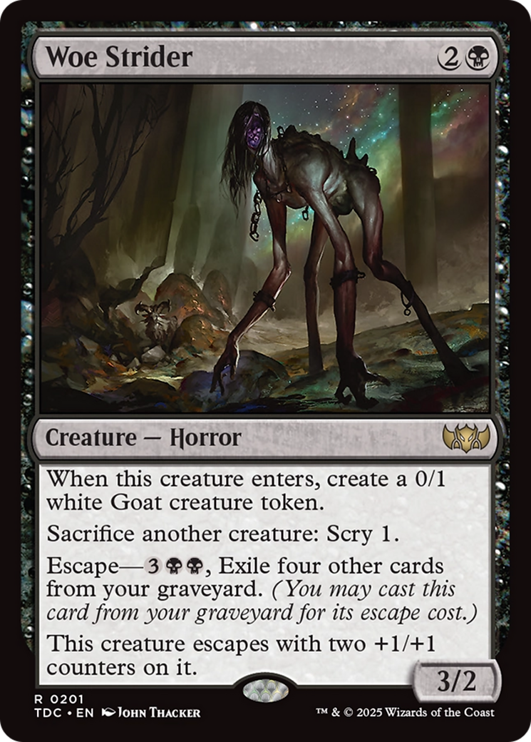 Woe Strider [Tarkir: Dragonstorm Commander] | Gamers Paradise