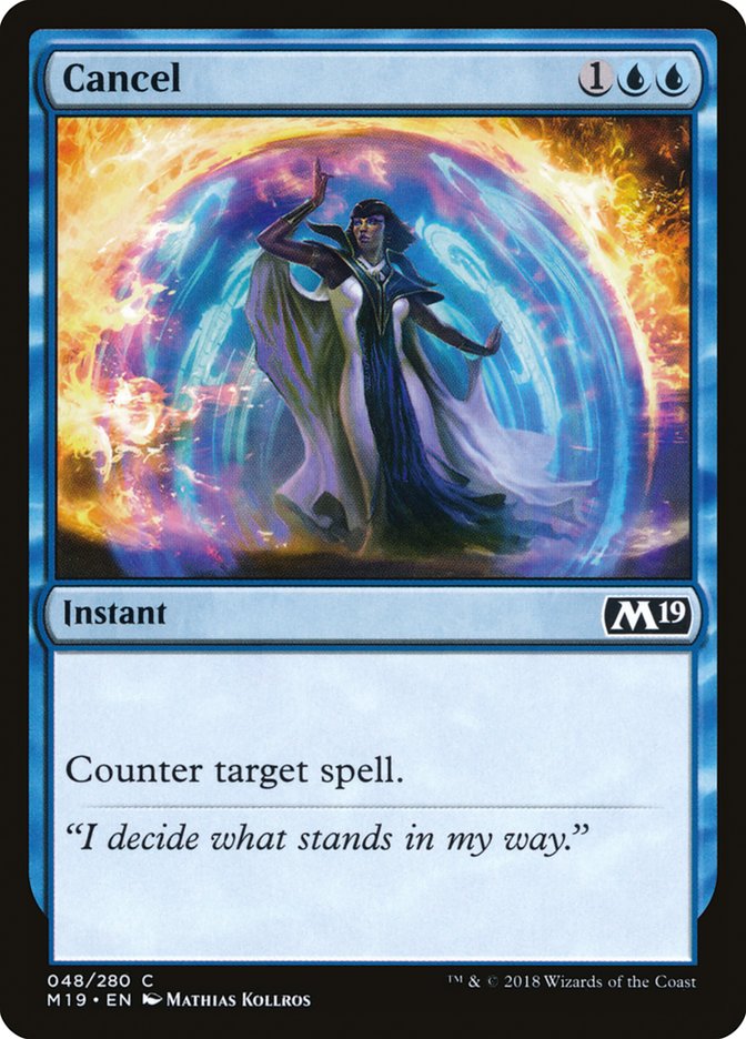 Cancel [Core Set 2019] | Gamers Paradise