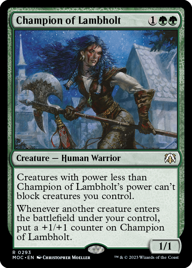 Champion of Lambholt [March of the Machine Commander] | Gamers Paradise