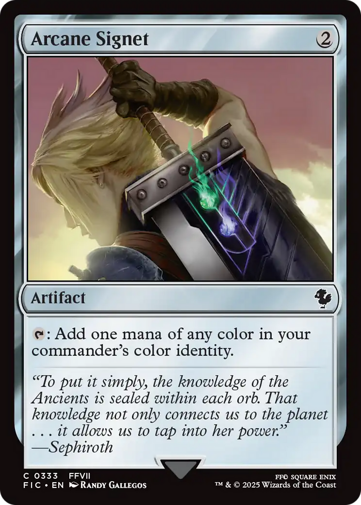 Arcane Signet (0333) [FINAL FANTASY Commander] | Gamers Paradise