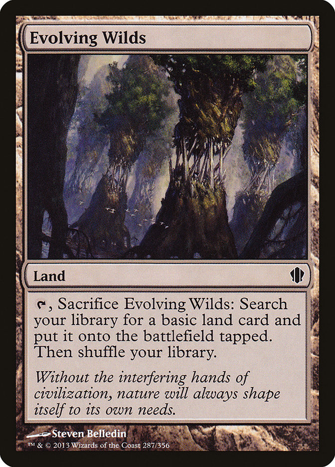 Evolving Wilds [Commander 2013] | Gamers Paradise